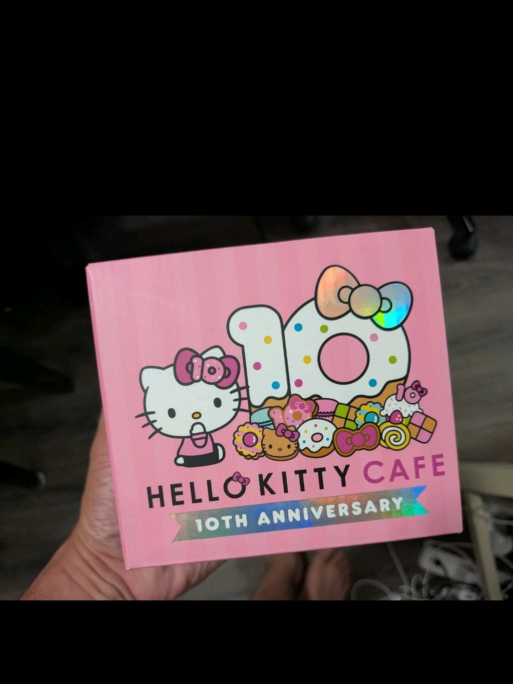 Hello Kitty Pink 10th Anniversary Cafe Box